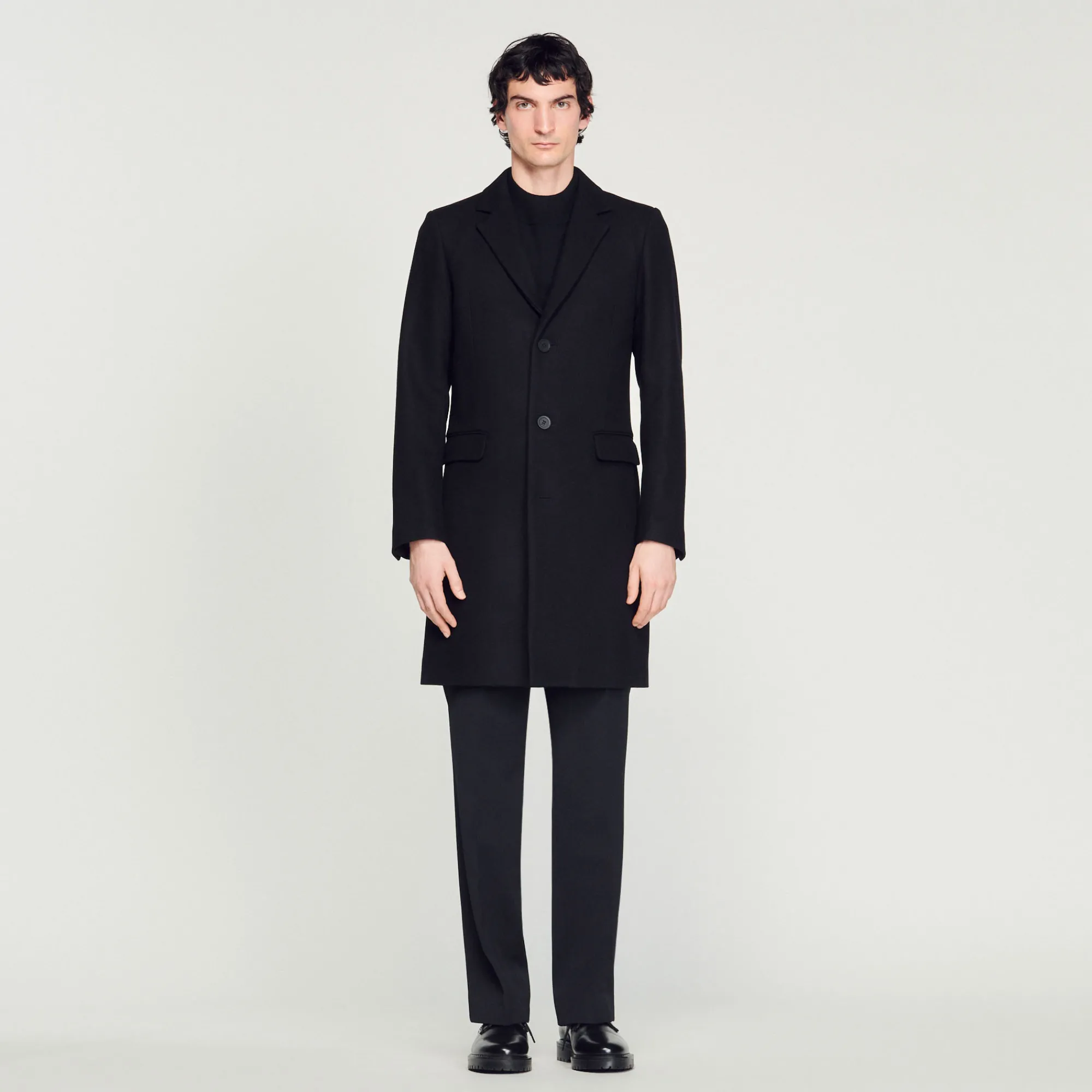 Cappotto In Lana>Sandro Paris Shop