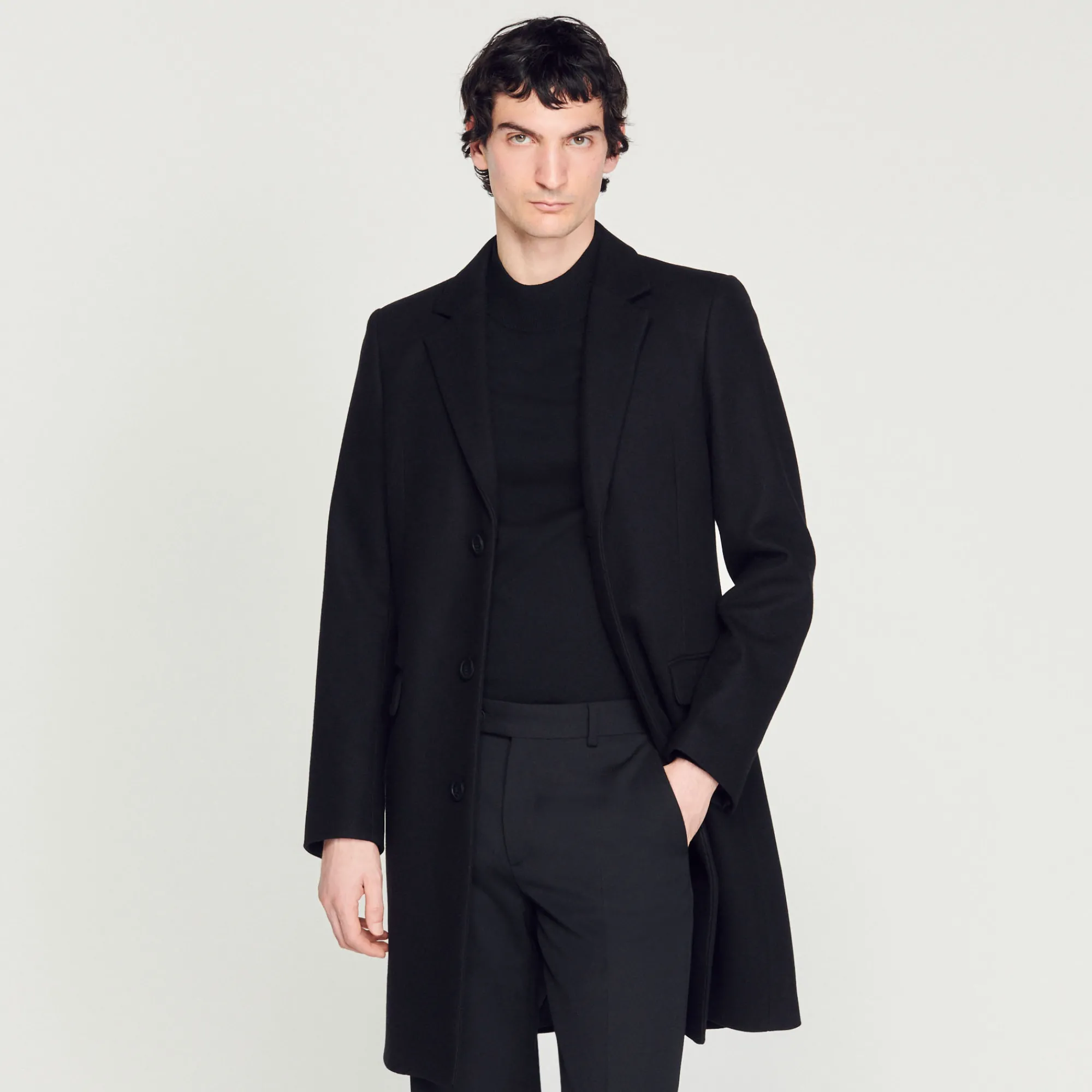 Cappotto In Lana>Sandro Paris Shop
