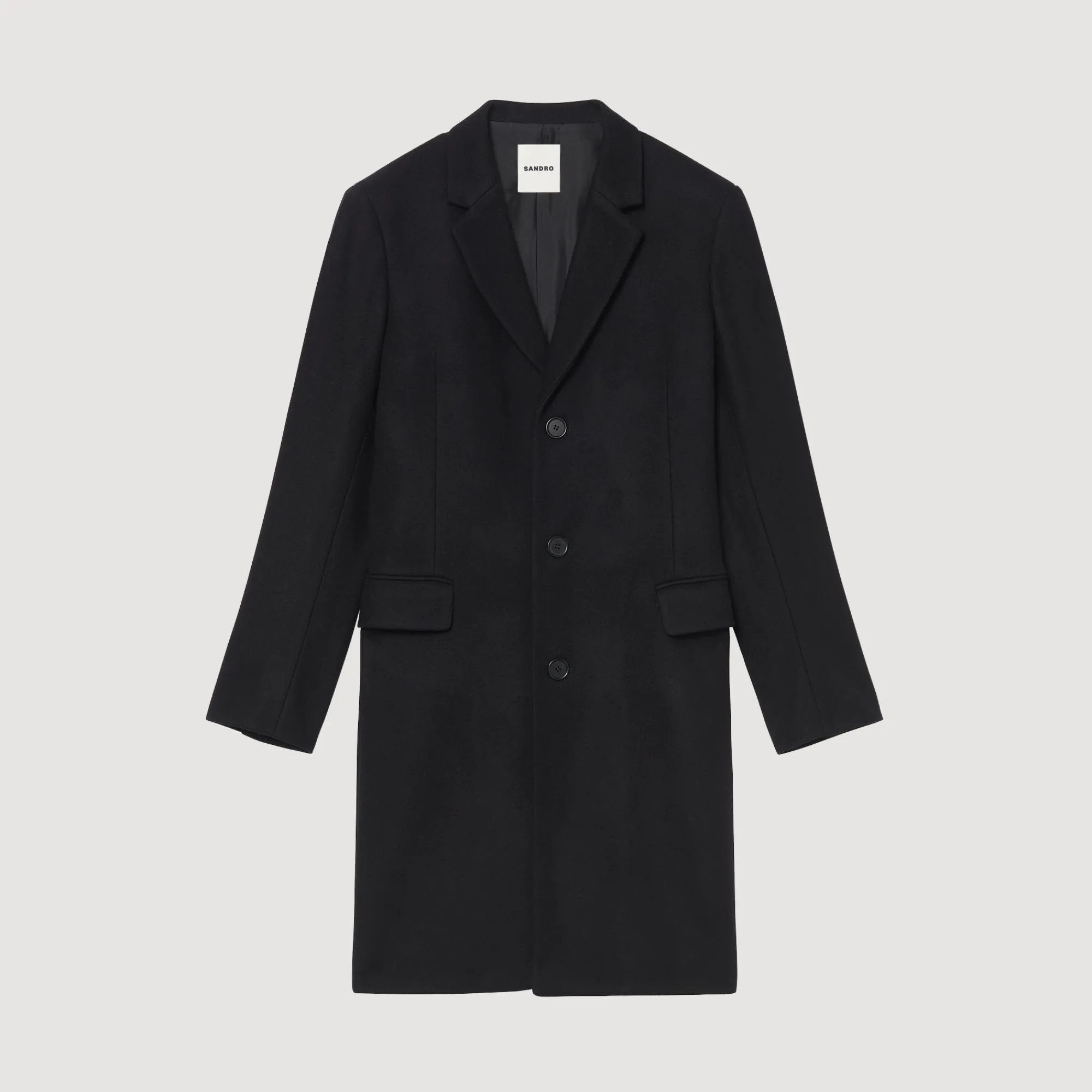 Cappotto In Lana>Sandro Paris Shop