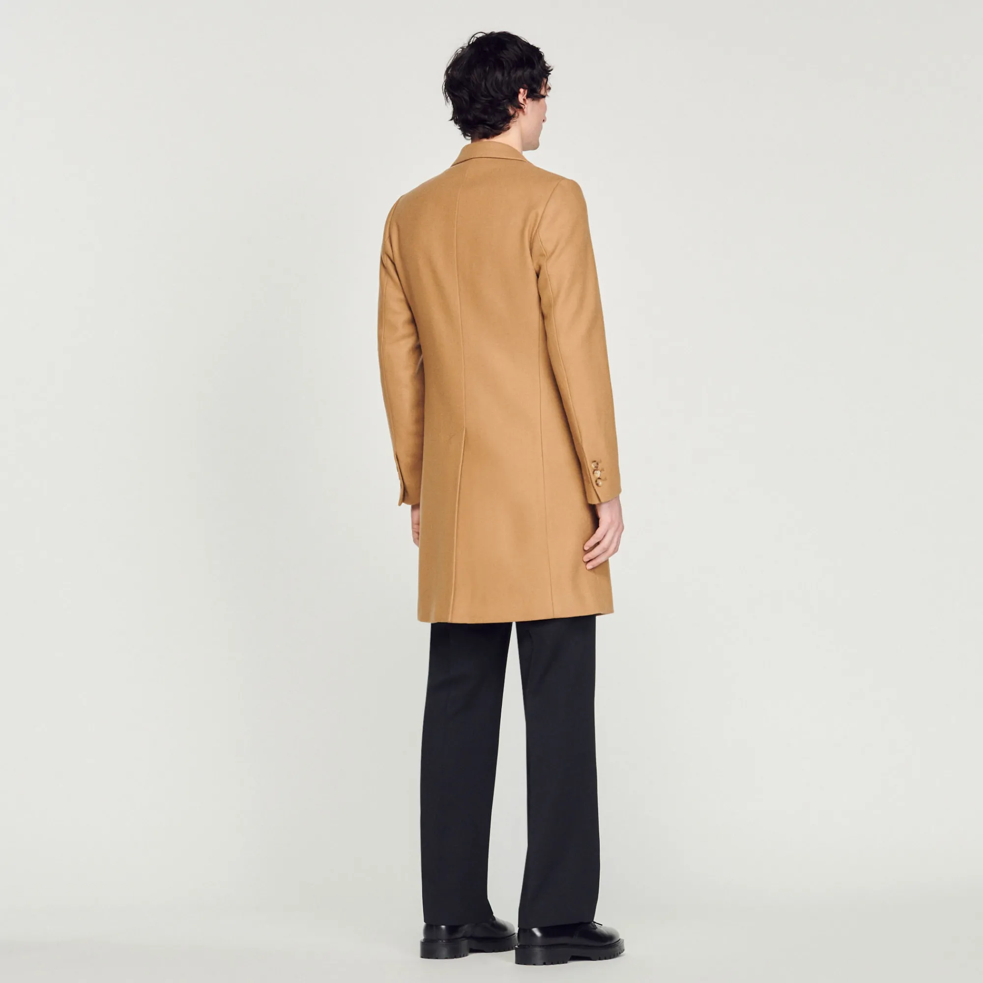 Cappotto In Lana>Sandro Paris Discount