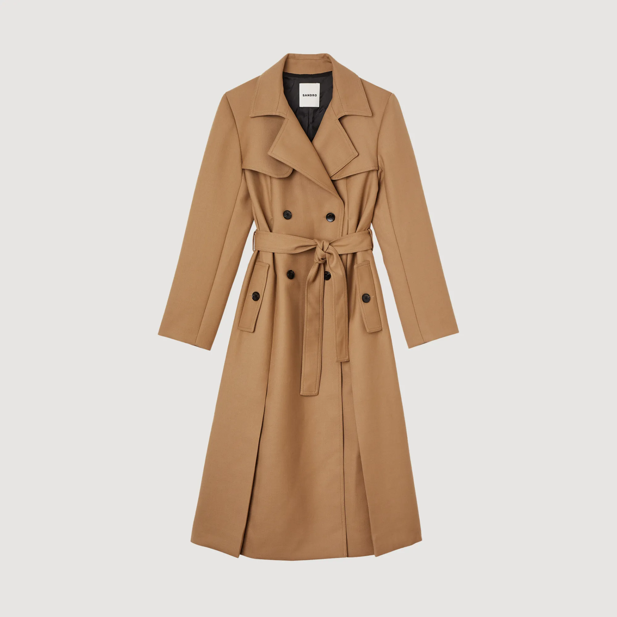 Cappotto Lungo Stile Trench>Sandro Paris Hot