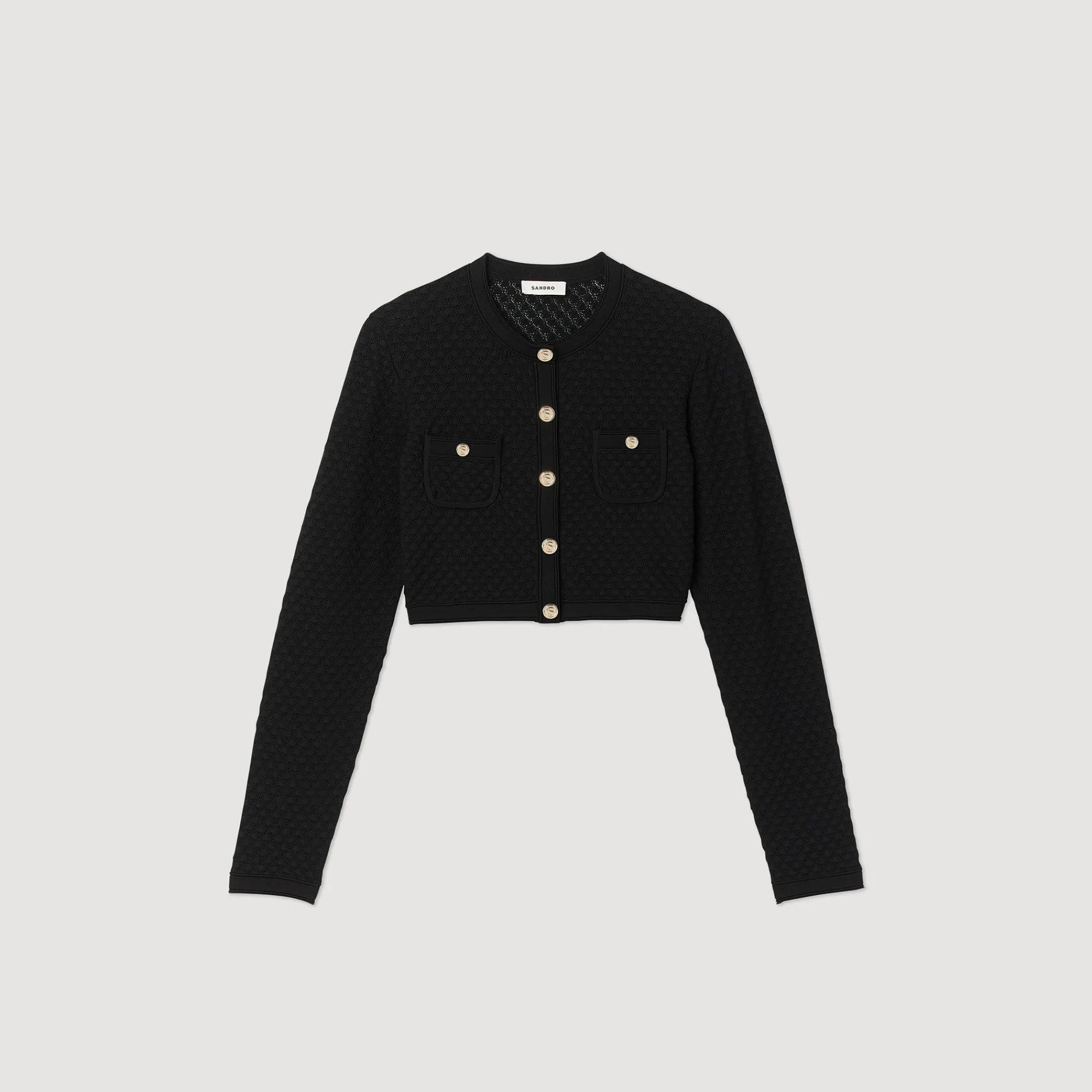 Cardigan In Maglia>Sandro Paris Shop