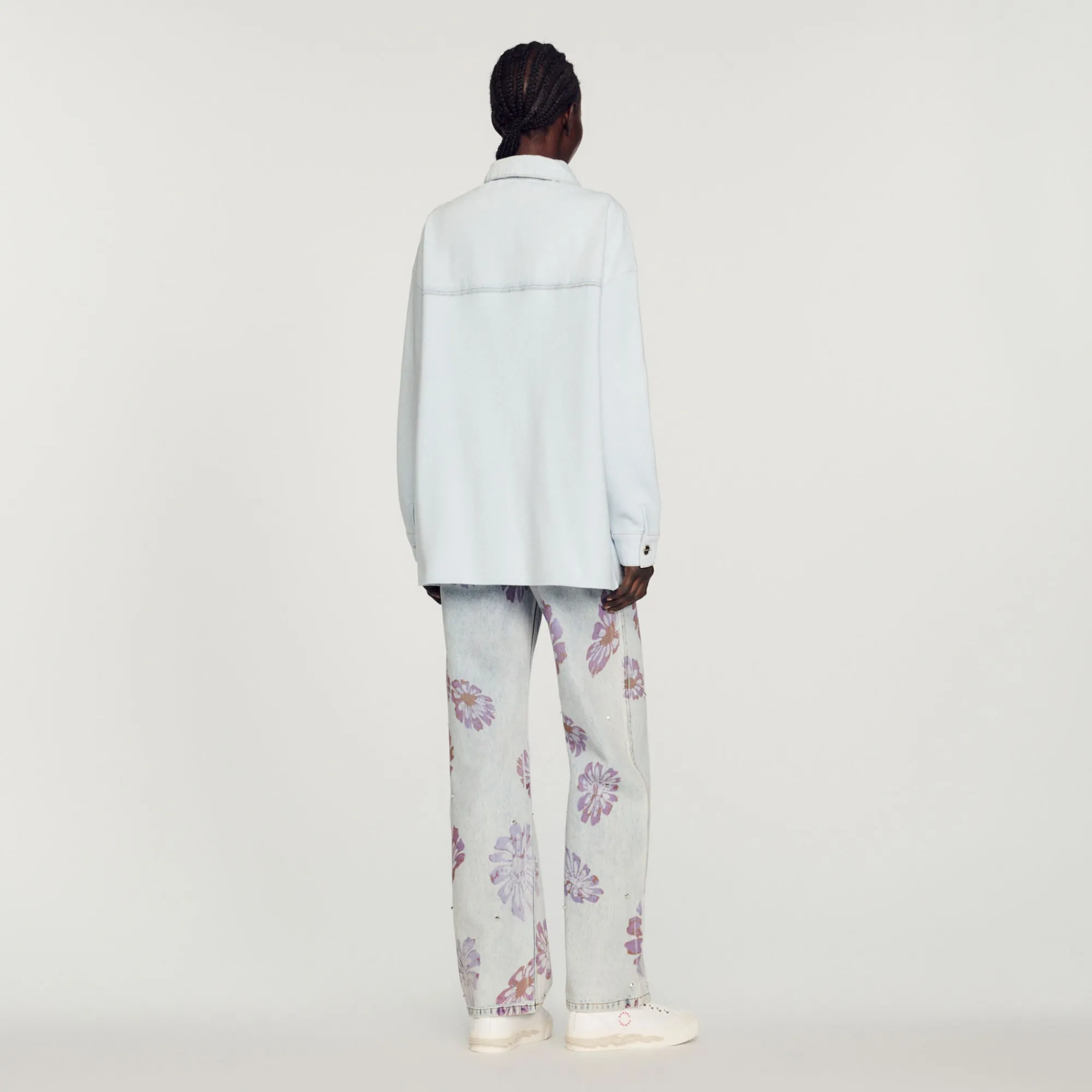 Cardigan-Cappotto In Denim E Maglia>Sandro Paris Online