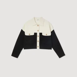 Cardigan-Cappotto In Viscosa Certificata>Sandro Paris Clearance
