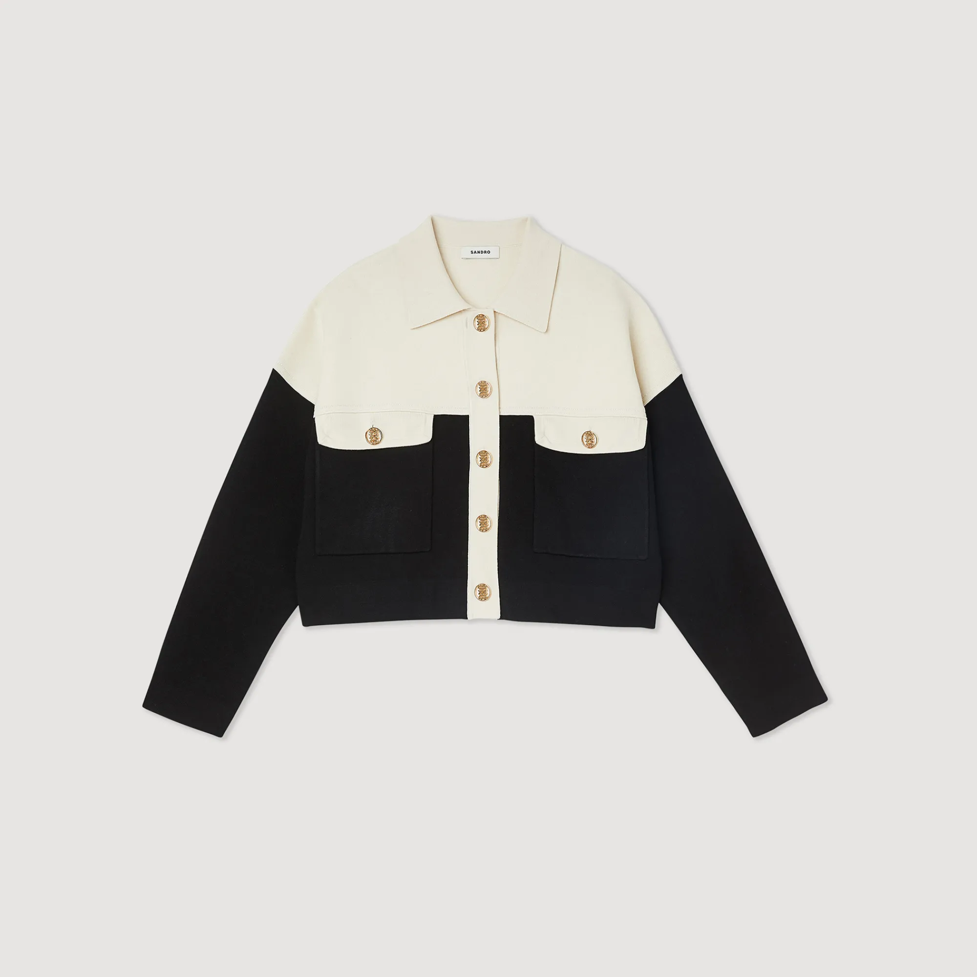 Cardigan-Cappotto In Viscosa Certificata>Sandro Paris Clearance