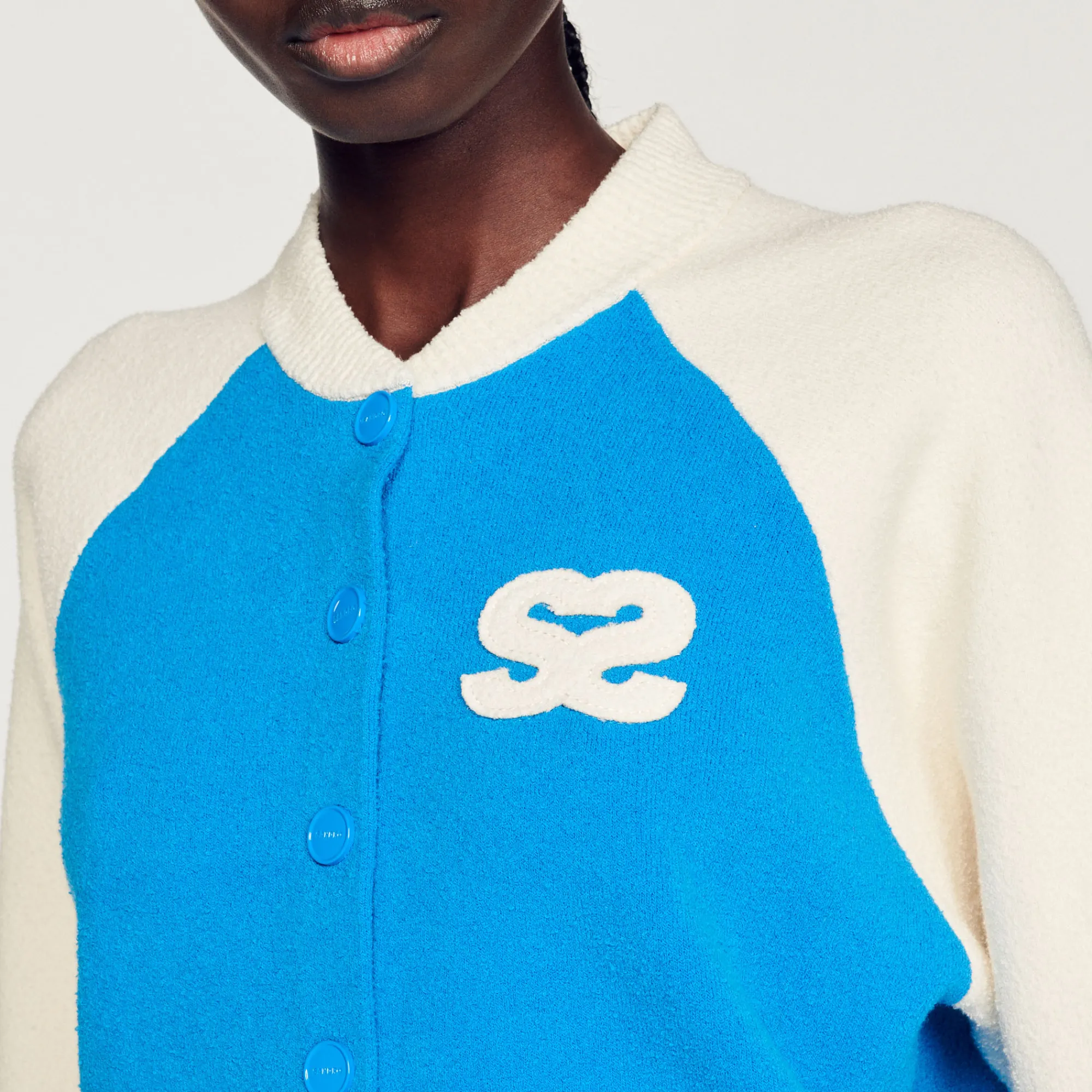 Cardigan-Cappotto Teddy>Sandro Paris Sale