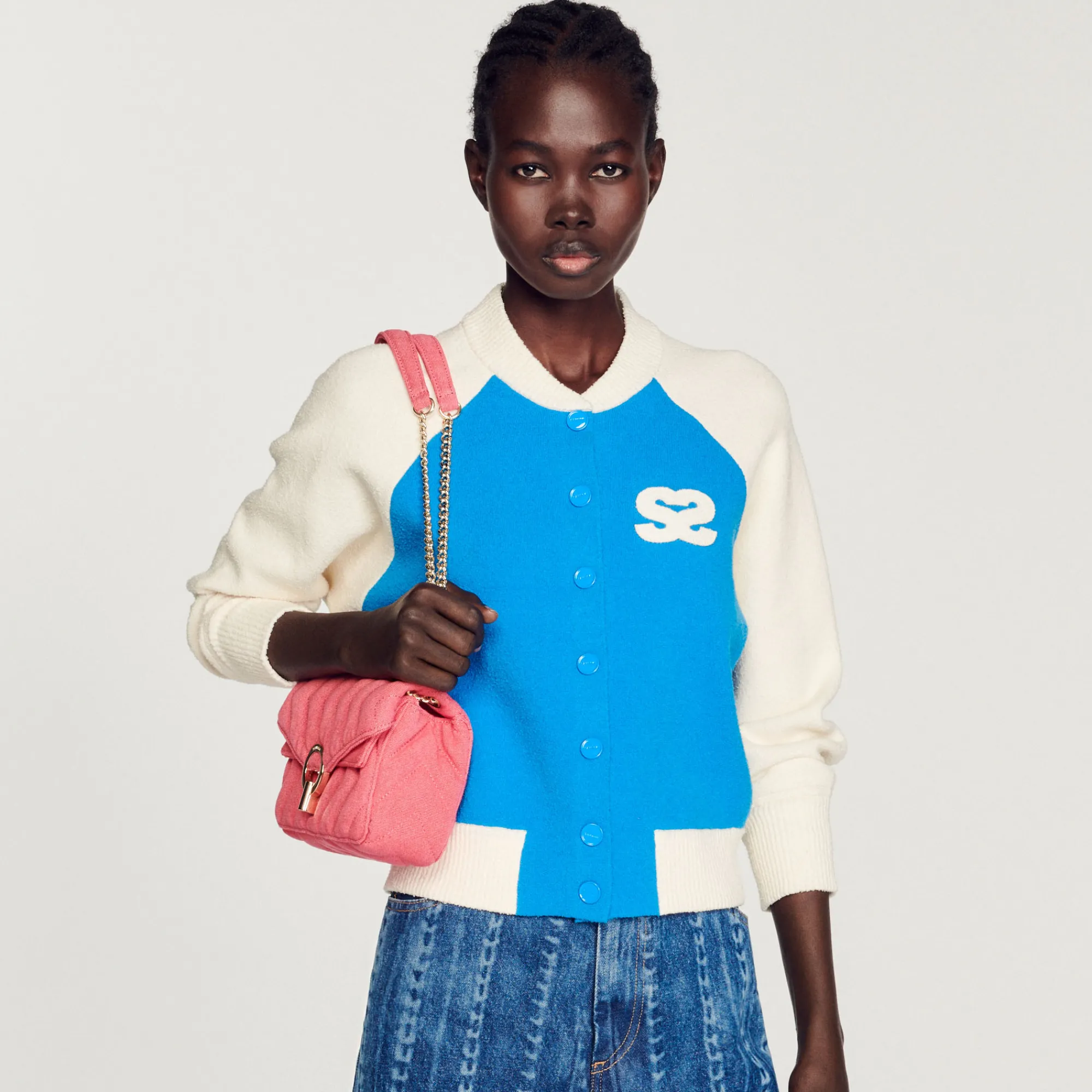 Cardigan-Cappotto Teddy>Sandro Paris Sale