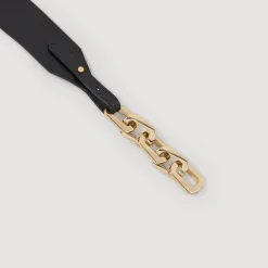 Cintura In Pelle Con Catena>Sandro Paris Clearance