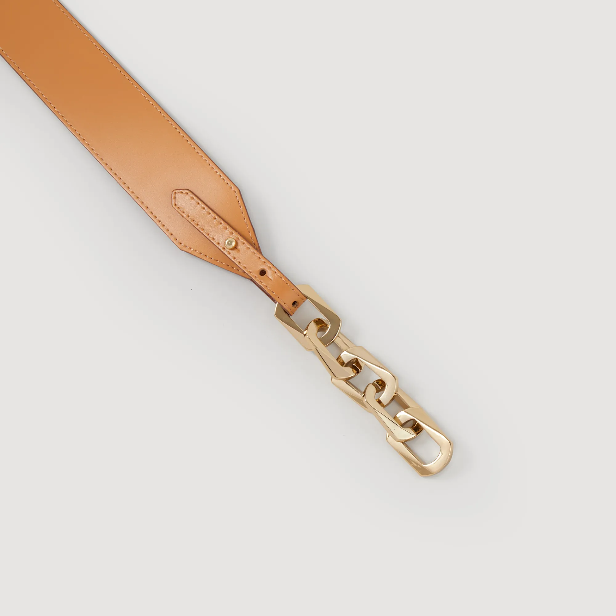 Cintura In Pelle Con Catena>Sandro Paris Shop