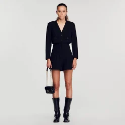 Combishort In Tweed>Sandro Paris Cheap