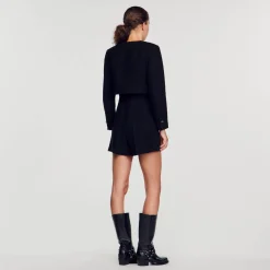 Combishort In Tweed><noscript><img width=