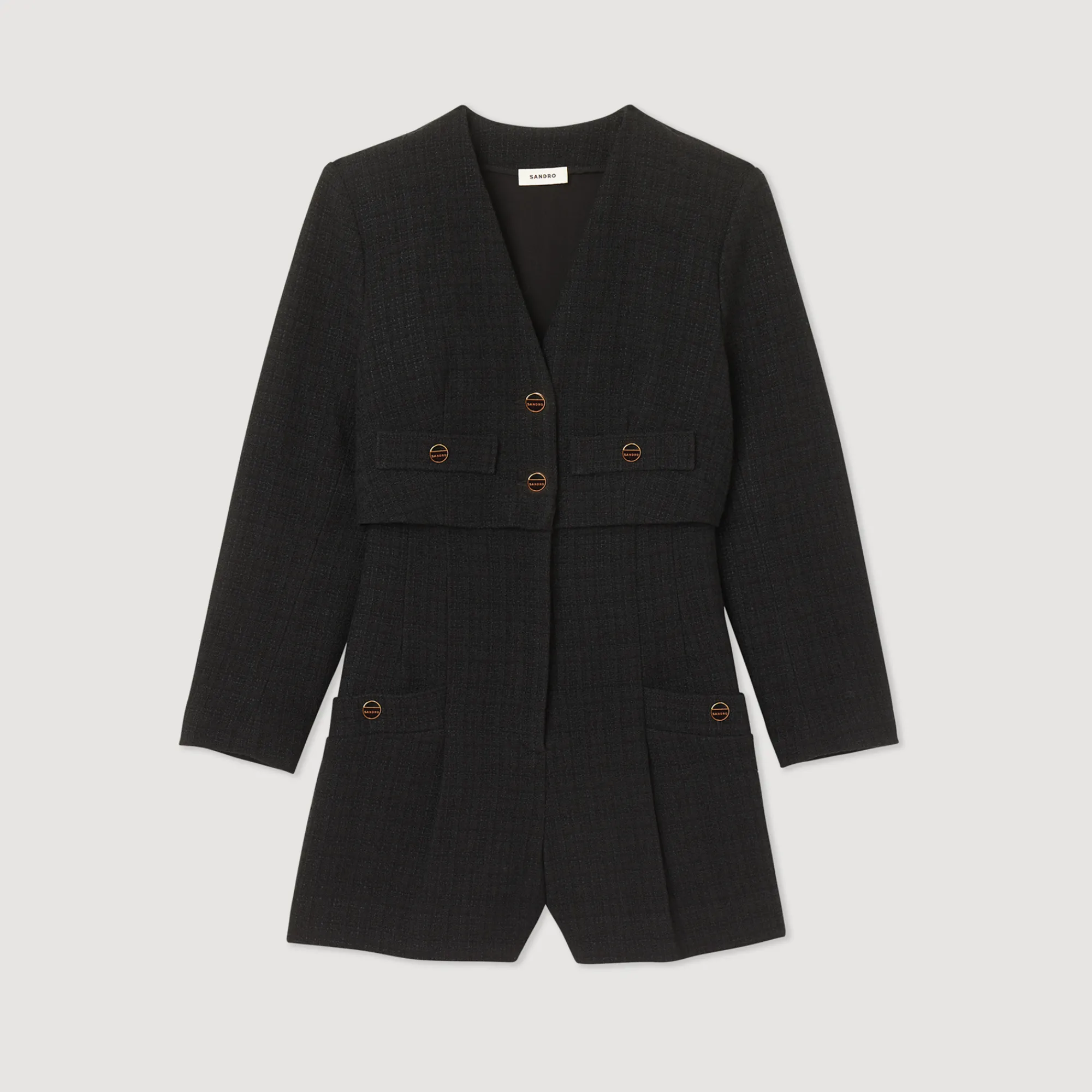 Combishort In Tweed>Sandro Paris Cheap