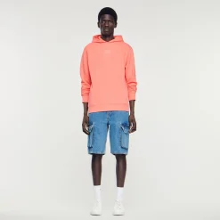 Felpa Con Cappuccio E Logo In Gomma>Sandro Paris Online