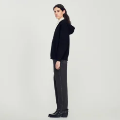Felpa Con Zip Oversize><noscript><img width=