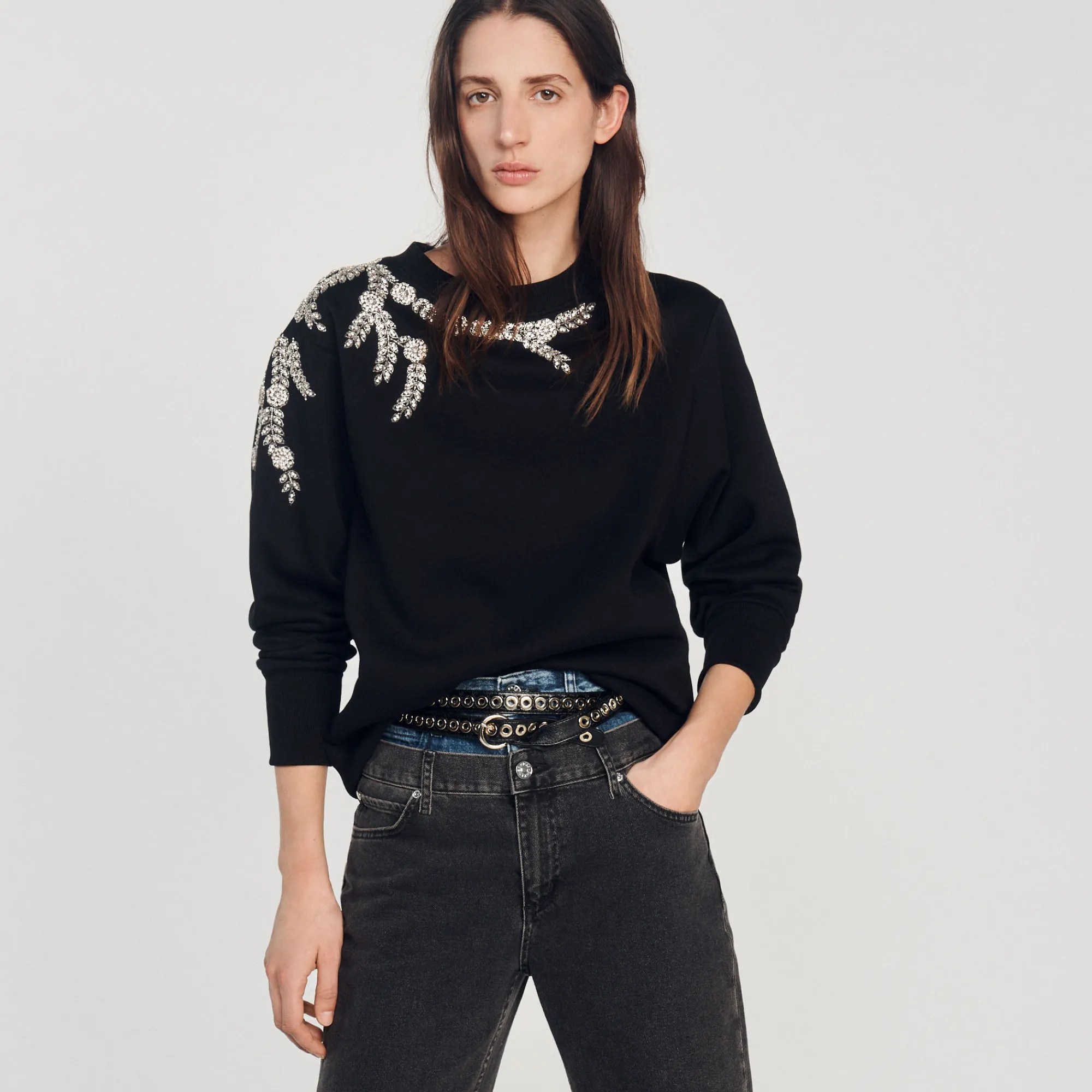 Felpa Gioiello>Sandro Paris Flash Sale