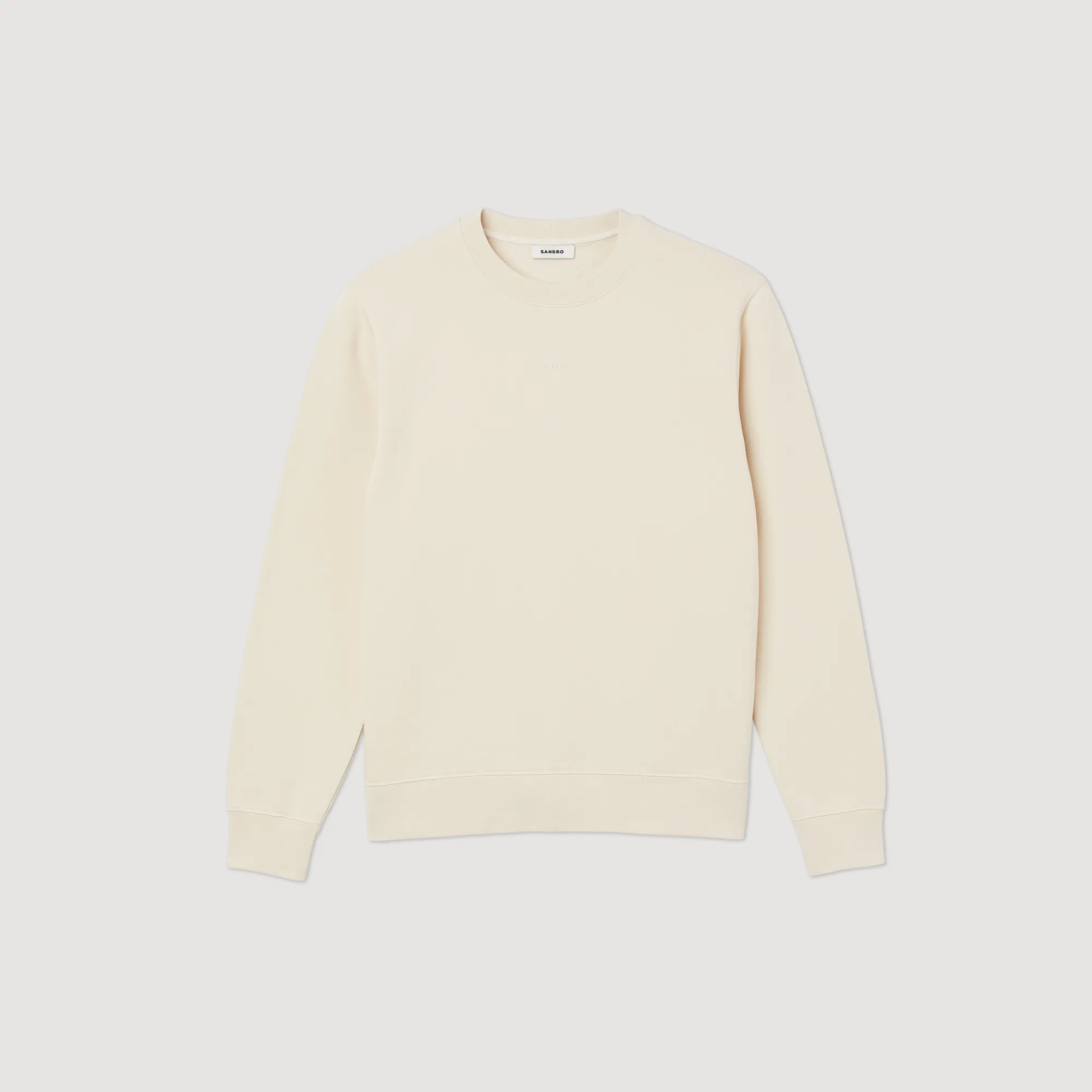 Felpa In Tessuto Ricamato>Sandro Paris Cheap