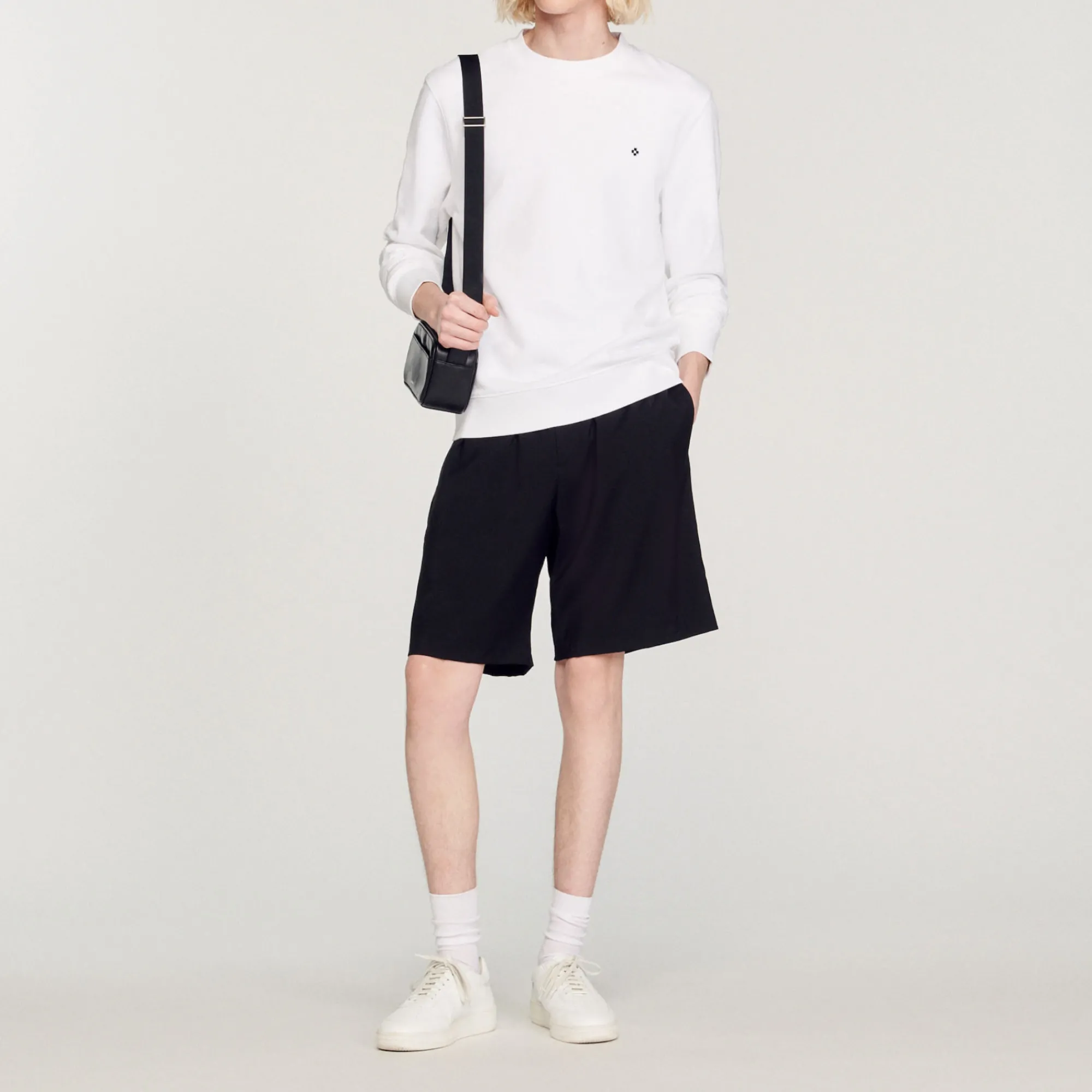 Felpa Square Cross>Sandro Paris Best