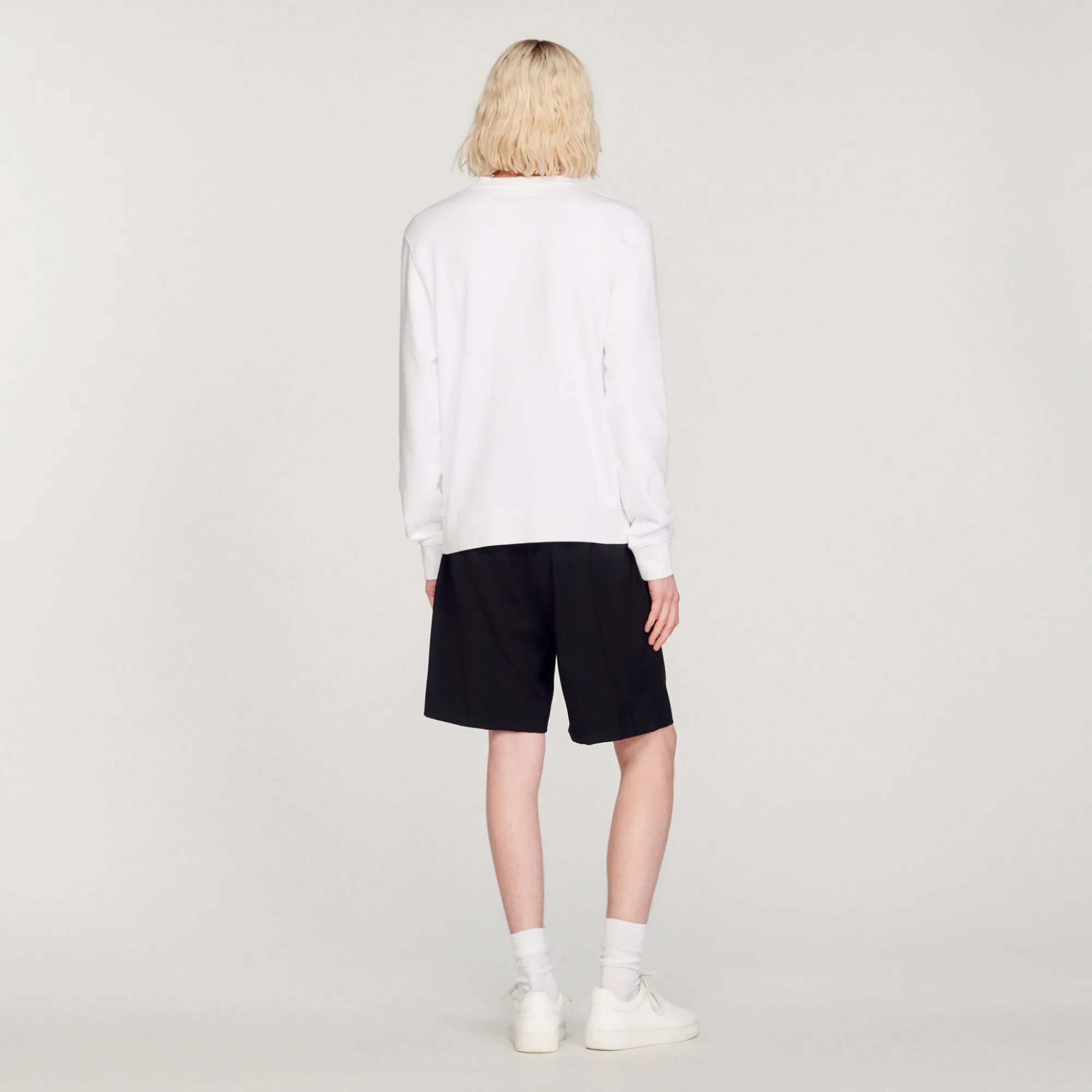 Felpa Square Cross>Sandro Paris Best