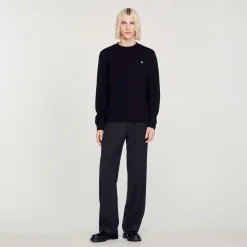 Felpa Square Cross>Sandro Paris Hot