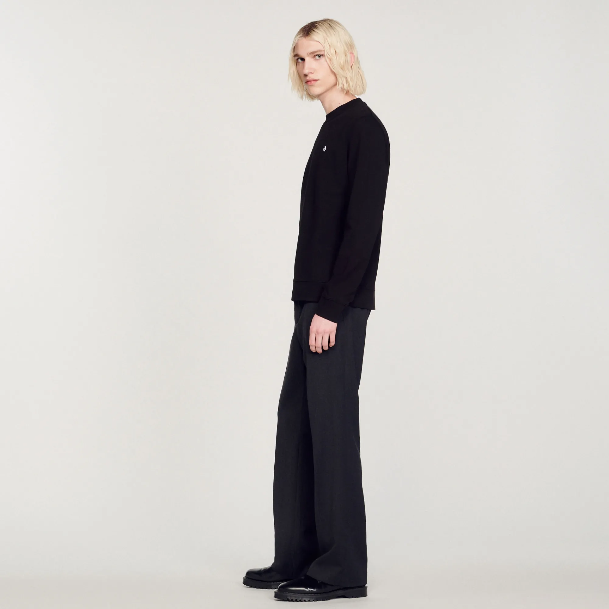 Felpa Square Cross>Sandro Paris Hot