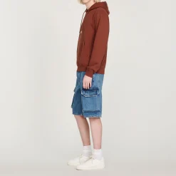 Felpa Uomo Ricamata In Cotone Biologico><noscript><img width=