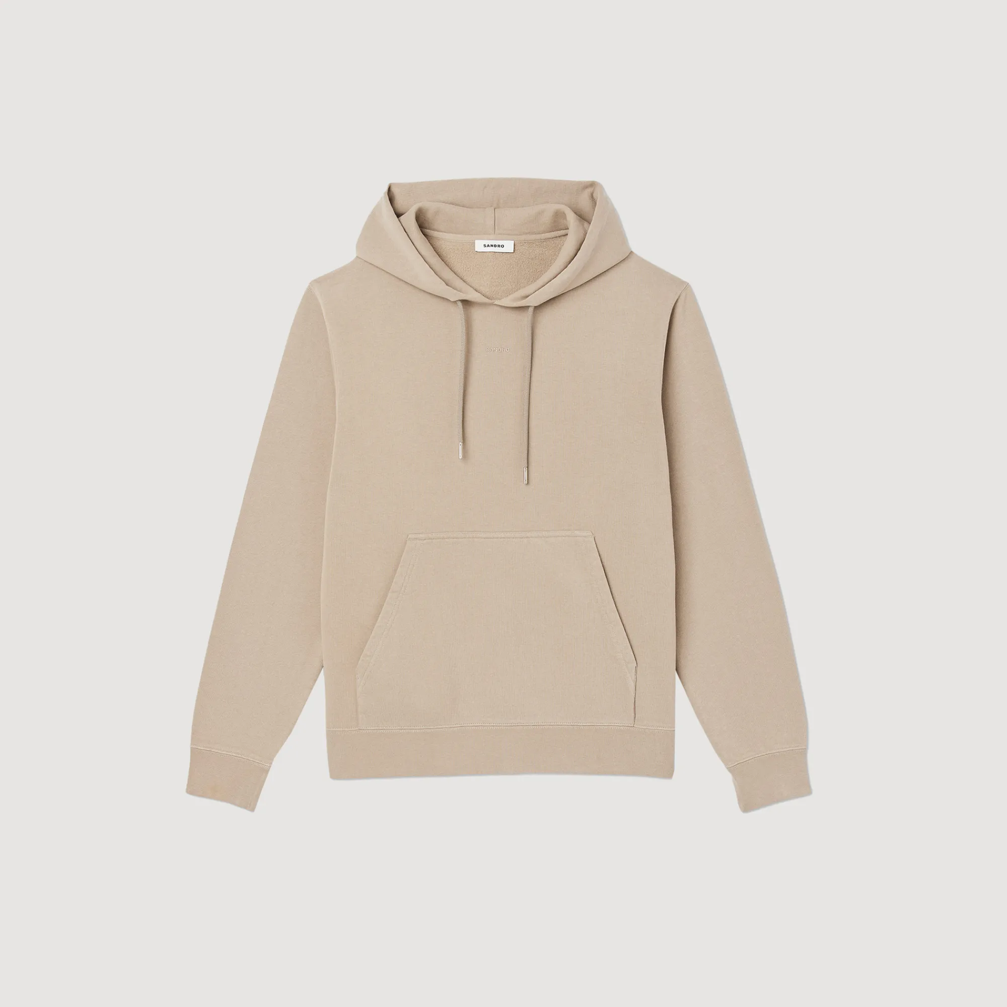 Felpa Uomo Ricamata In Cotone Biologico>Sandro Paris Store