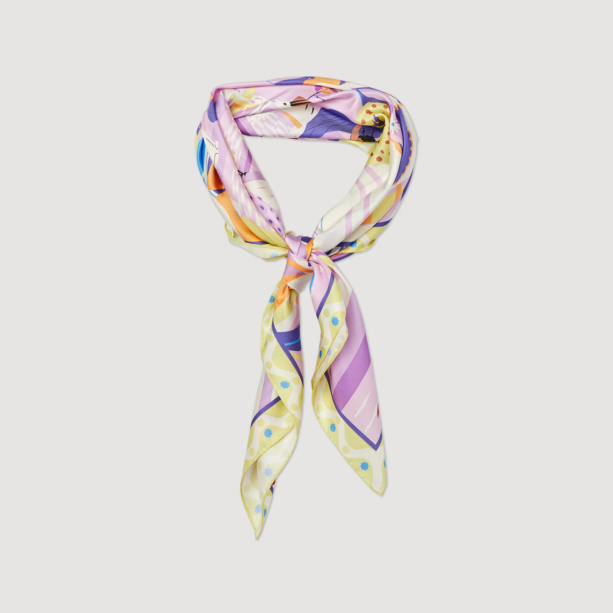 Foulard In Seta>Sandro Paris Discount