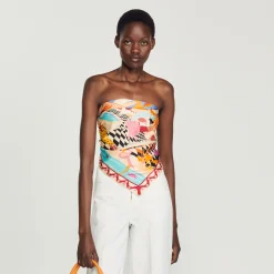 Foulard In Seta>Sandro Paris Best Sale