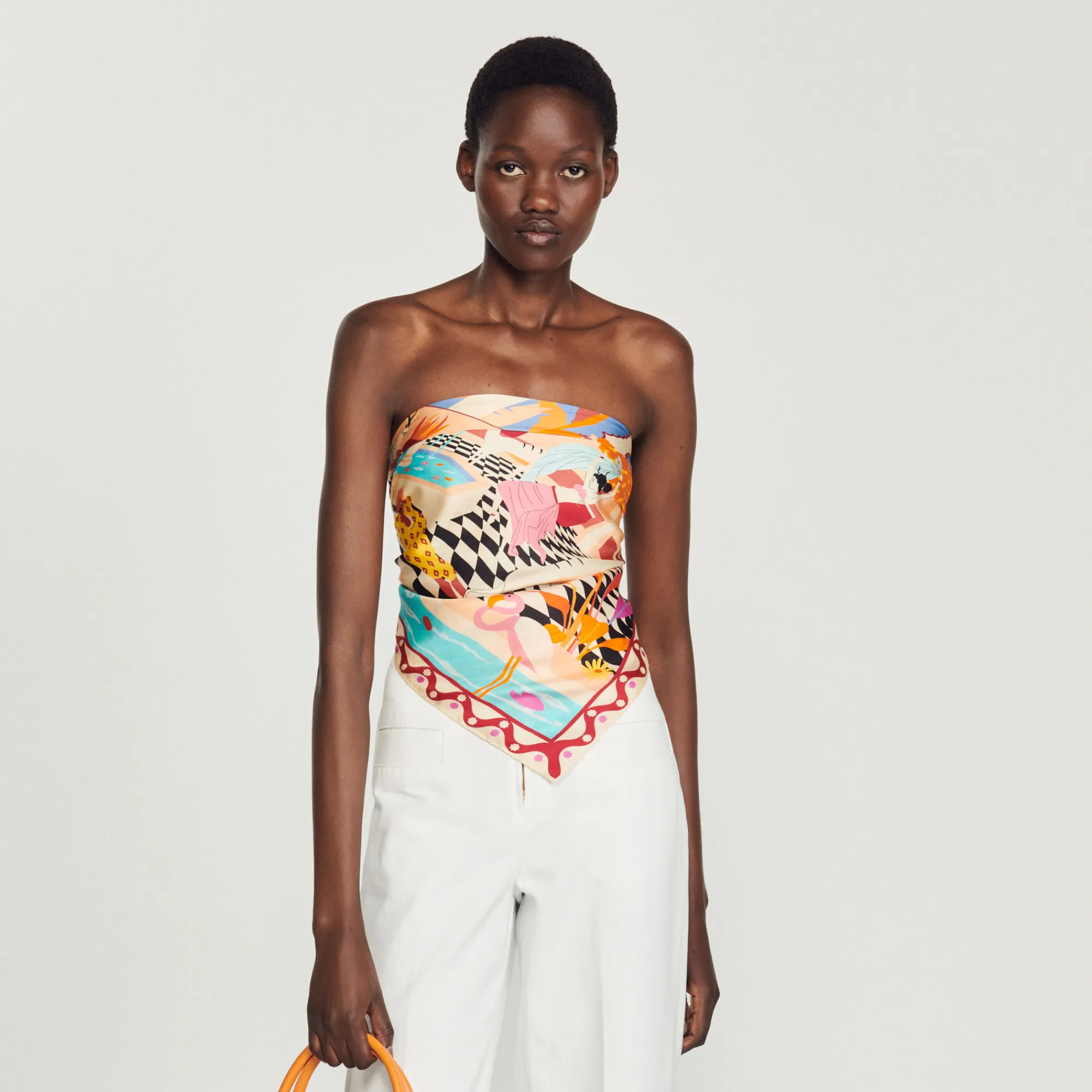 Foulard In Seta>Sandro Paris Best Sale