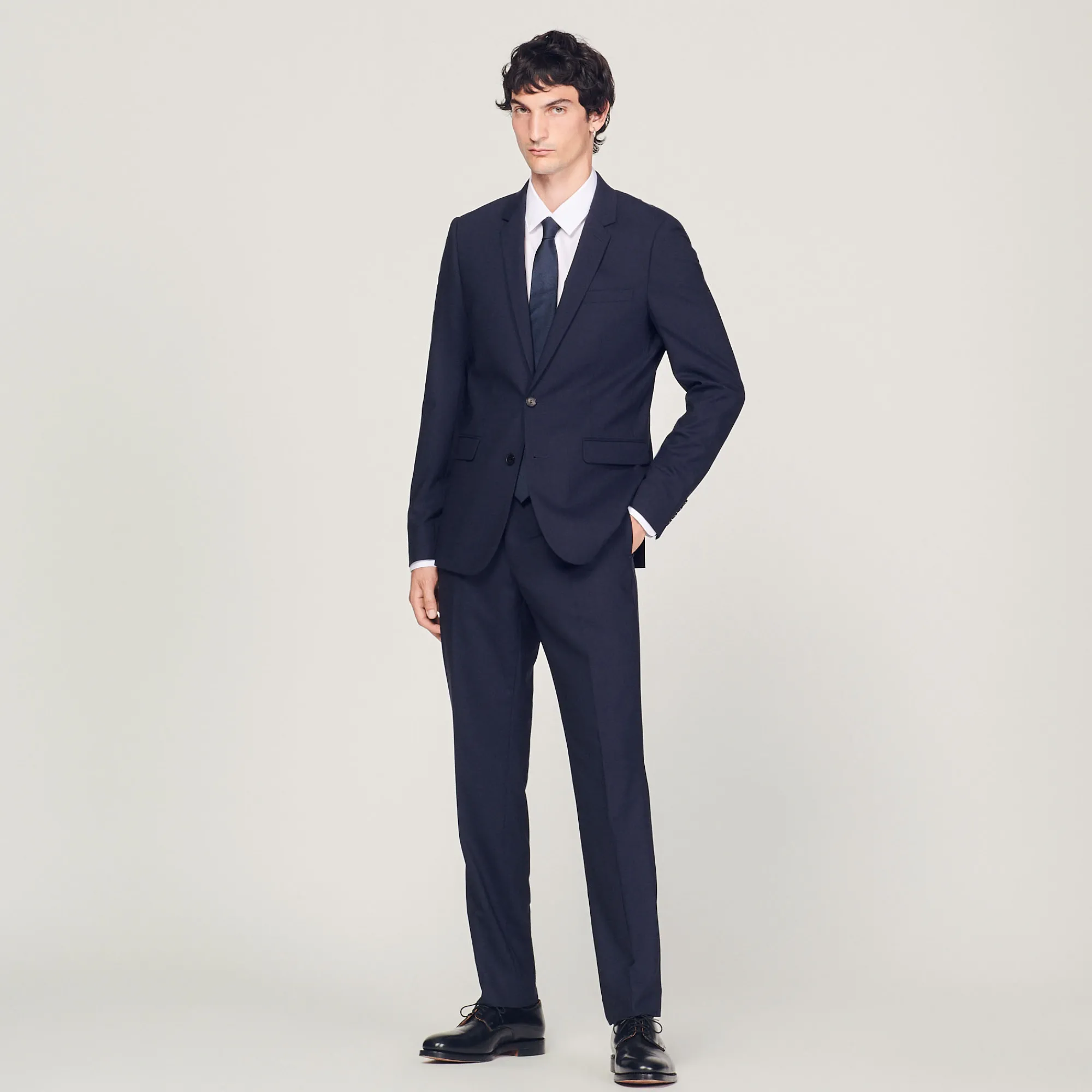 Giacca Da Completo Classica In Lana>Sandro Paris Discount