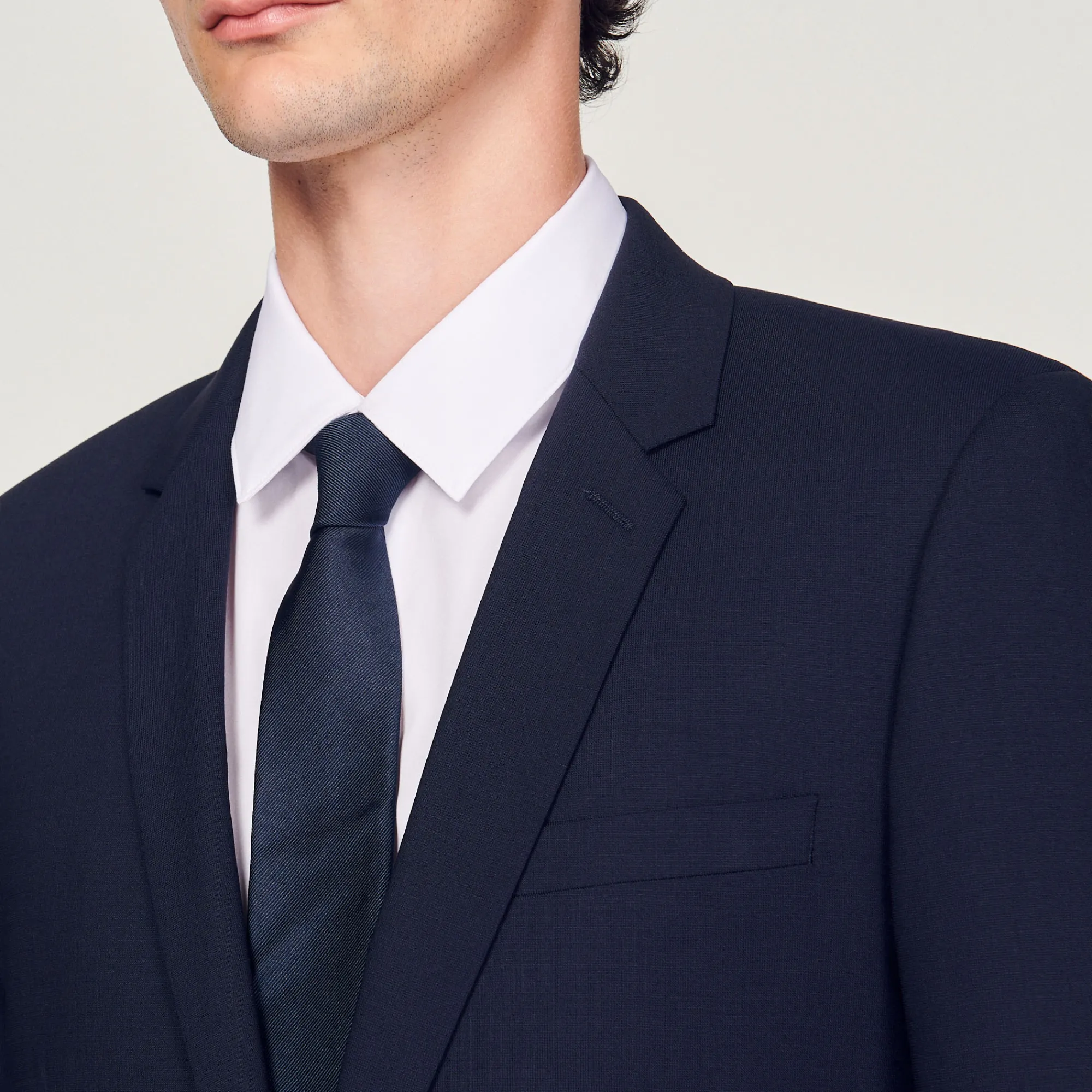 Giacca Da Completo Classica In Lana>Sandro Paris Discount