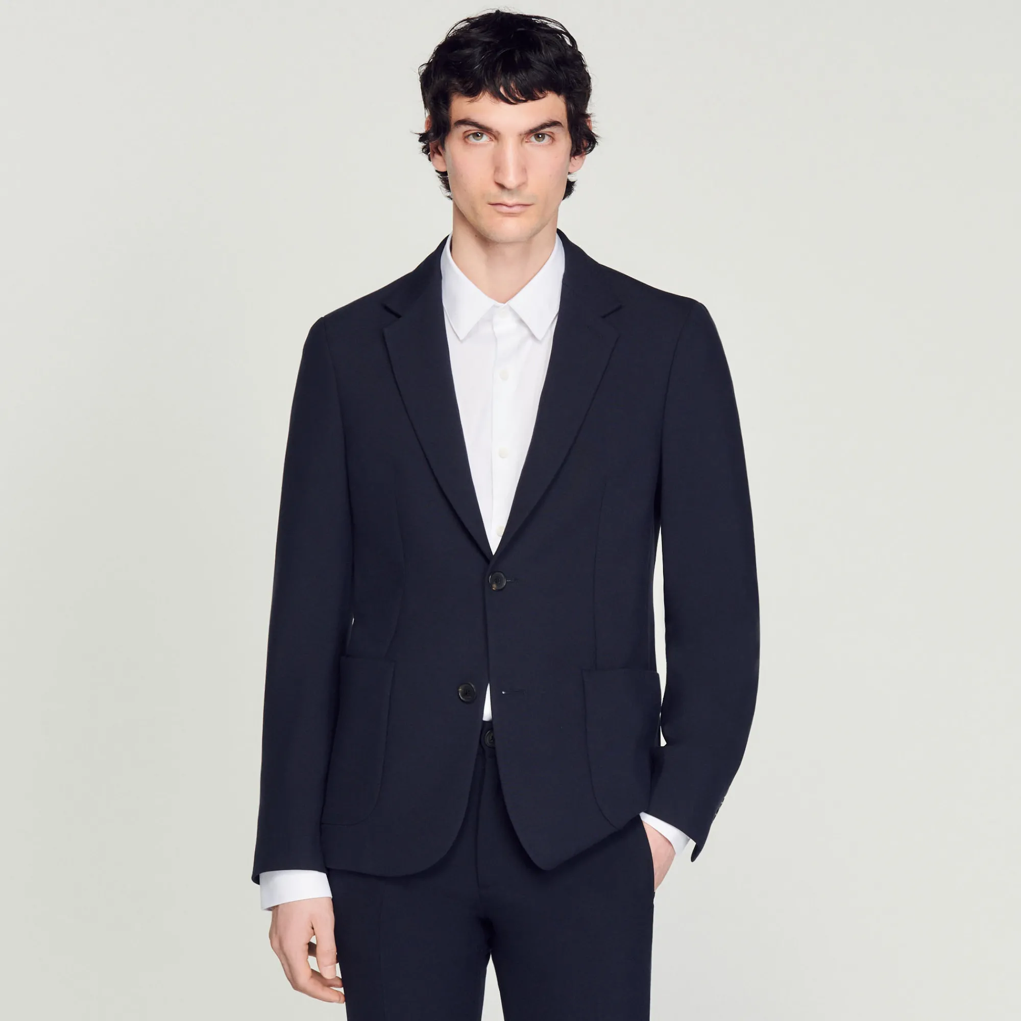 Giacca Da Completo Destrutturata>Sandro Paris Sale