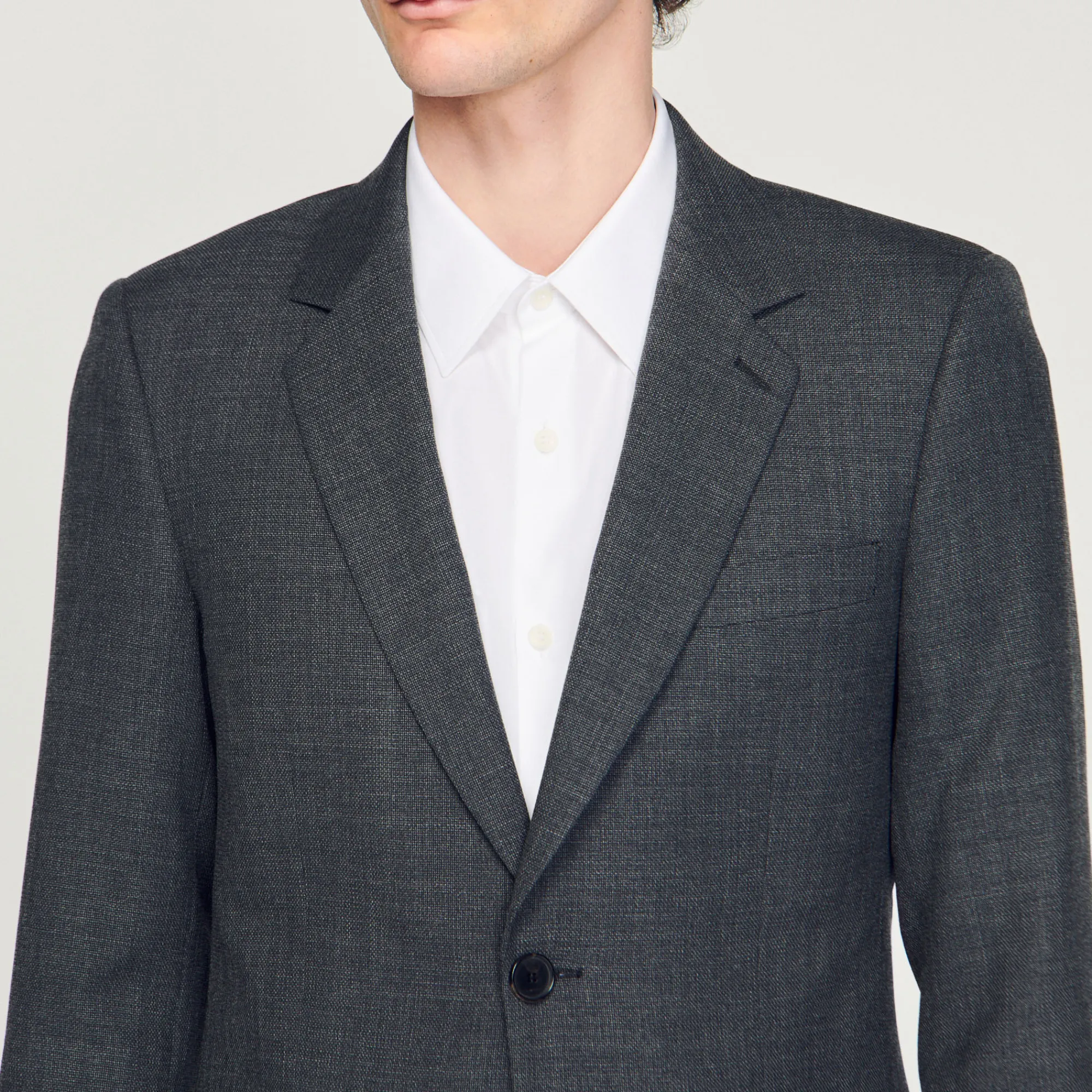 Giacca Da Completo In Lana>Sandro Paris Cheap