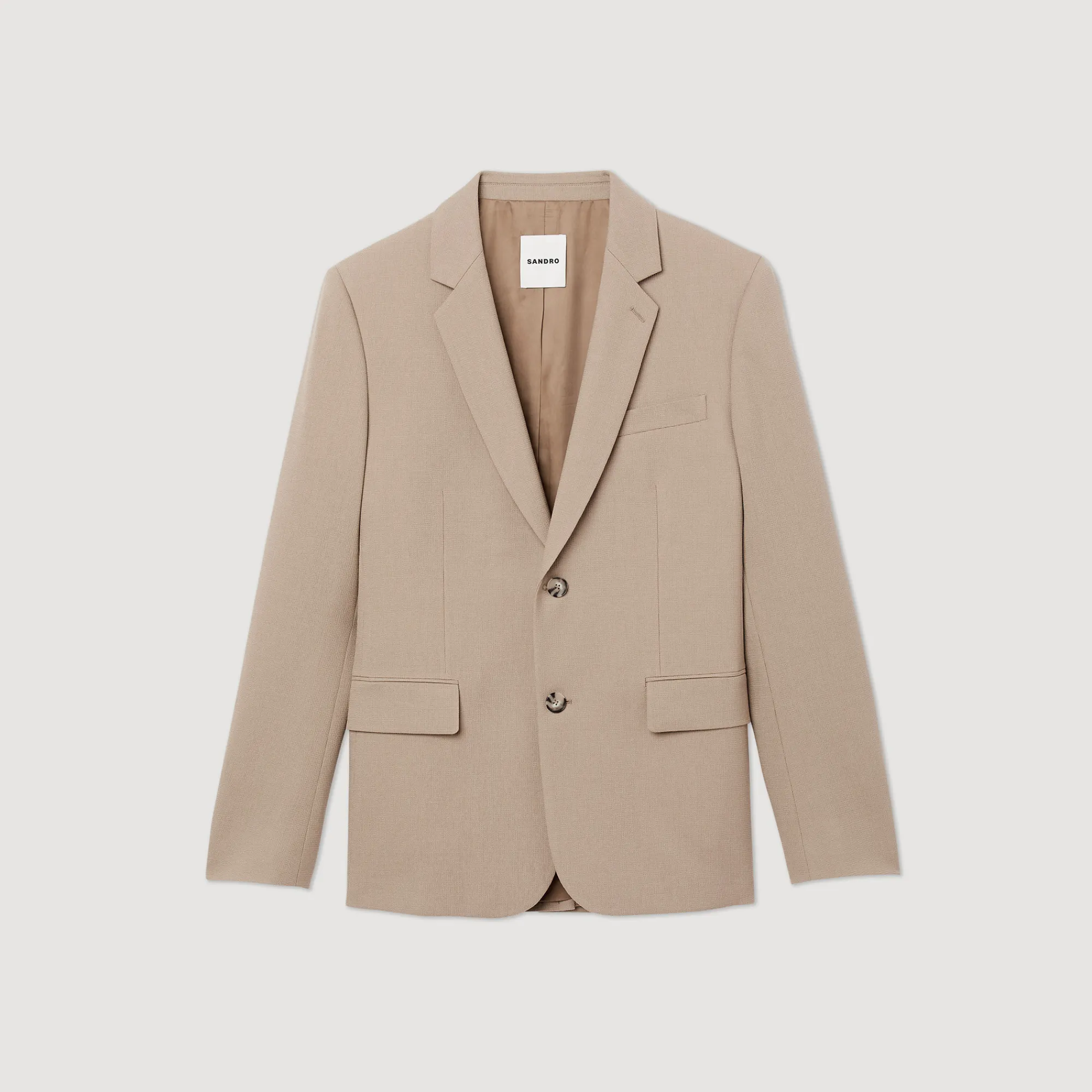 Giacca Da Completo In Lana>Sandro Paris New