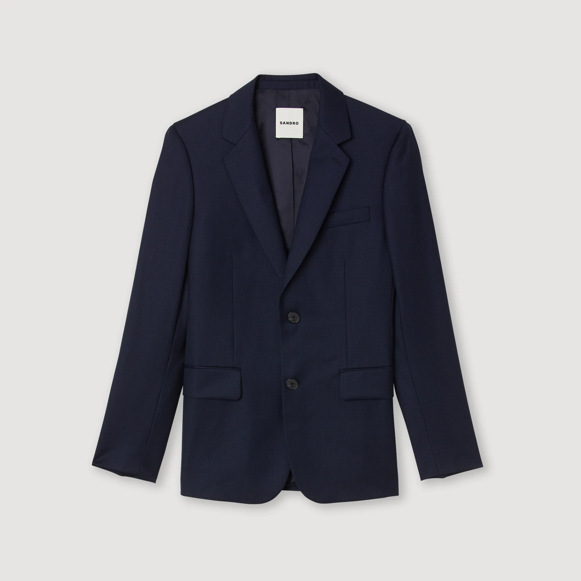 Giacca Da Completo In Lana Vergine>Sandro Paris Cheap