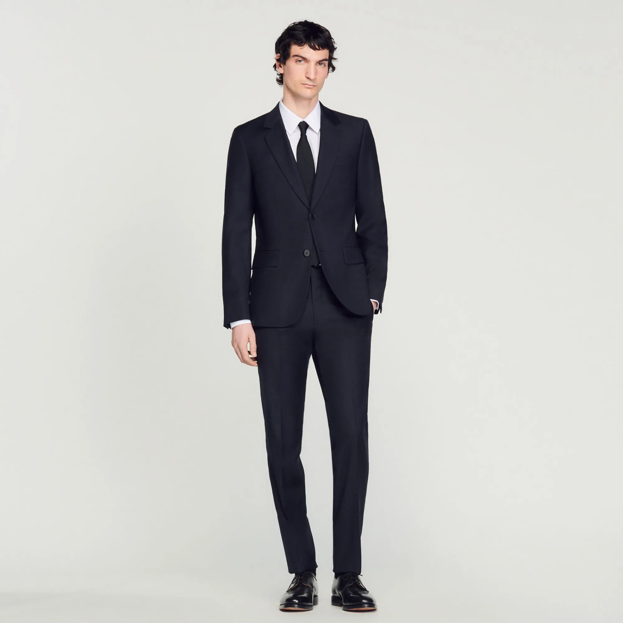 Giacca Da Completo In Lana Vergine>Sandro Paris Store
