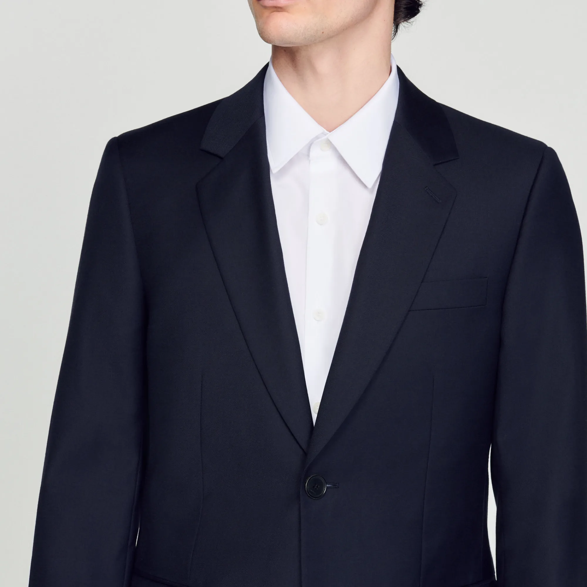 Giacca Da Completo In Lana Vergine>Sandro Paris Store