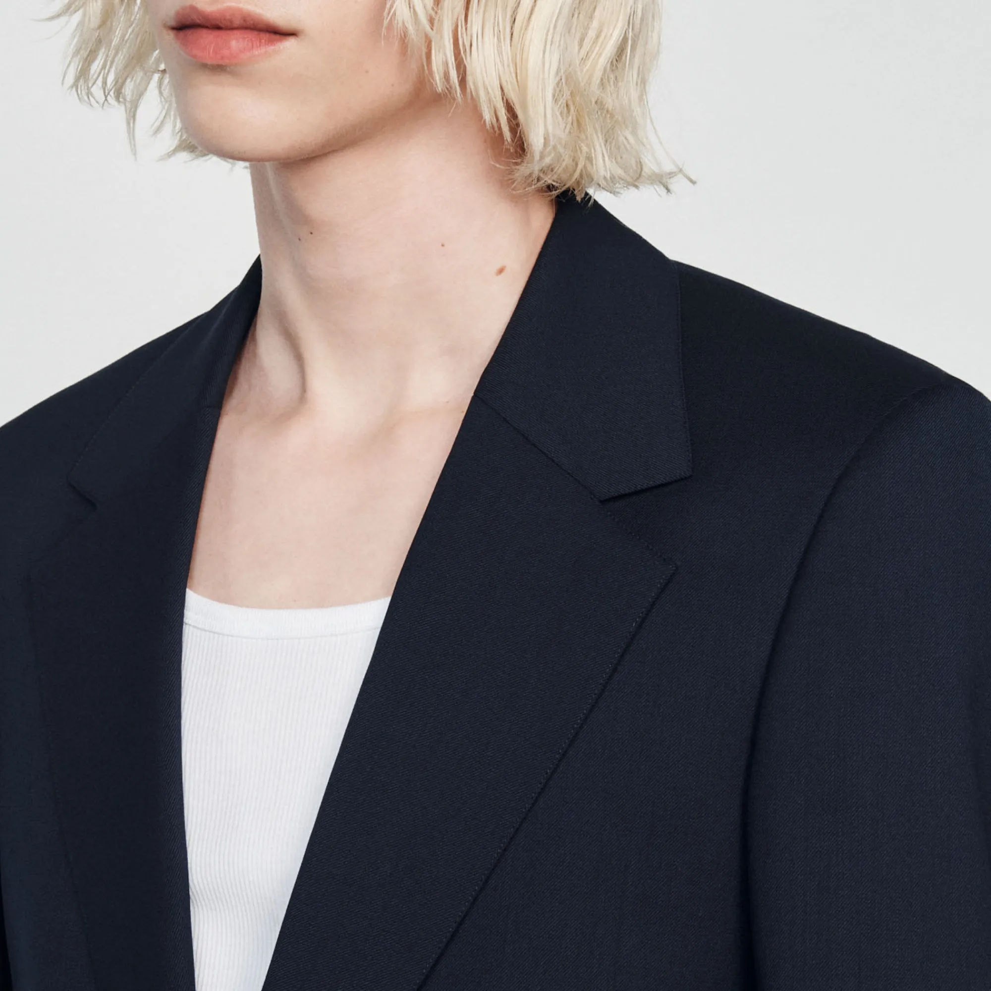 Giacca Da Completo In Lana>Sandro Paris New