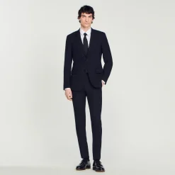 Giacca Da Completo In Lana>Sandro Paris Online