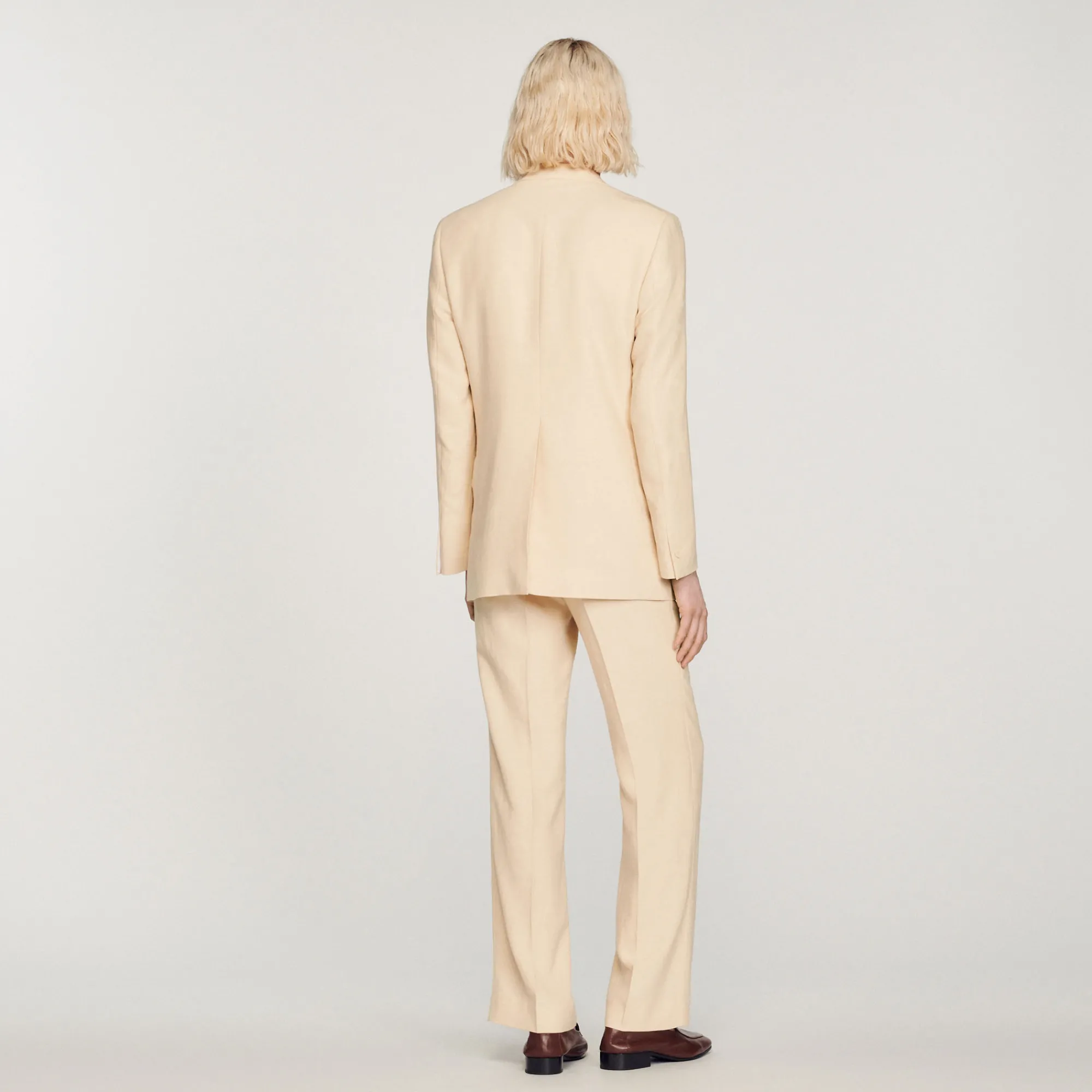Giacca Da Completo In Lino>Sandro Paris Online
