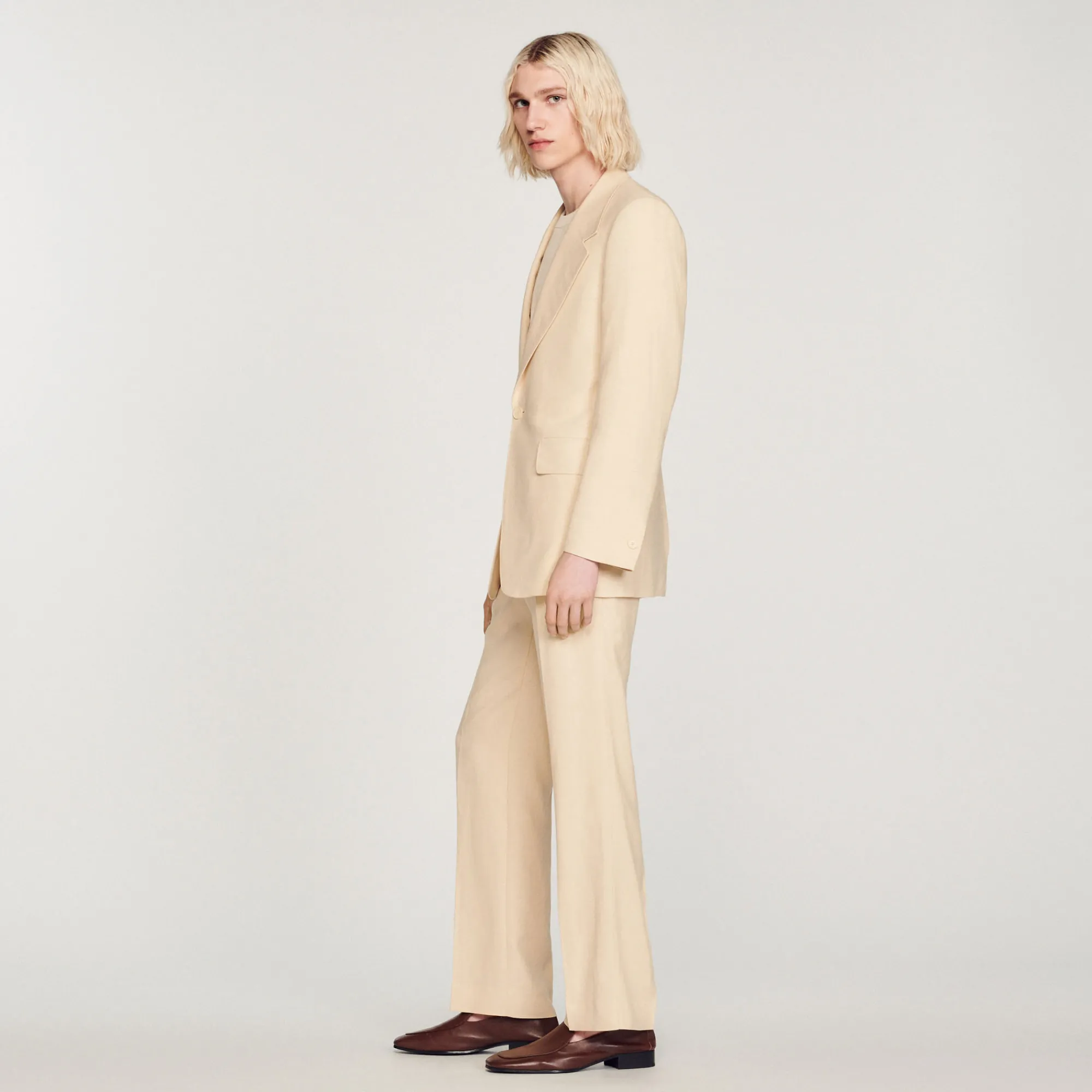Giacca Da Completo In Lino>Sandro Paris Online