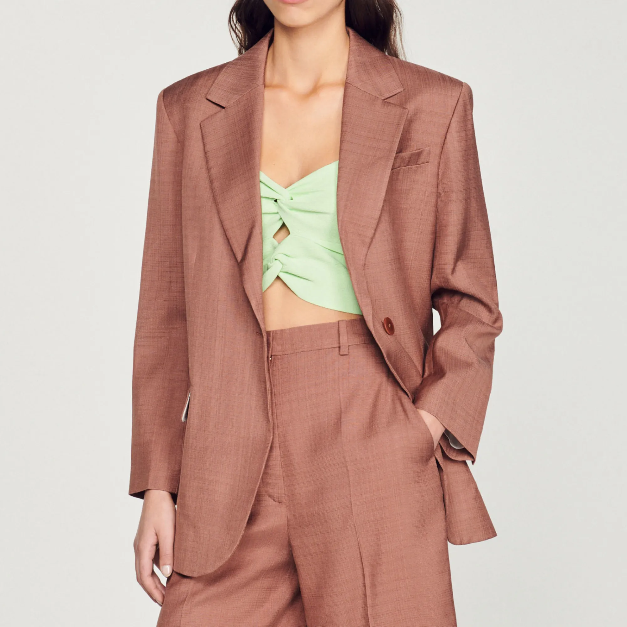 Giacca Da Tailleur>Sandro Paris Discount
