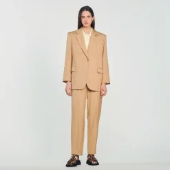 Giacca Da Tailleur>Sandro Paris Outlet
