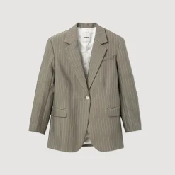 Giacca Da Tailleur Oversize><noscript><img width=