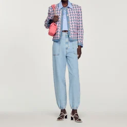 Giacca In Tweed>Sandro Paris Sale