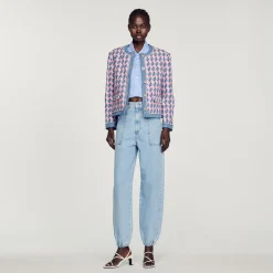 Giacca In Tweed>Sandro Paris Sale