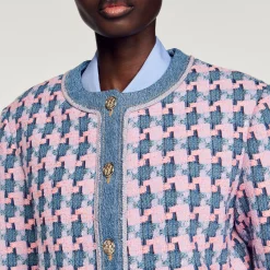 Giacca In Tweed><noscript><img width=