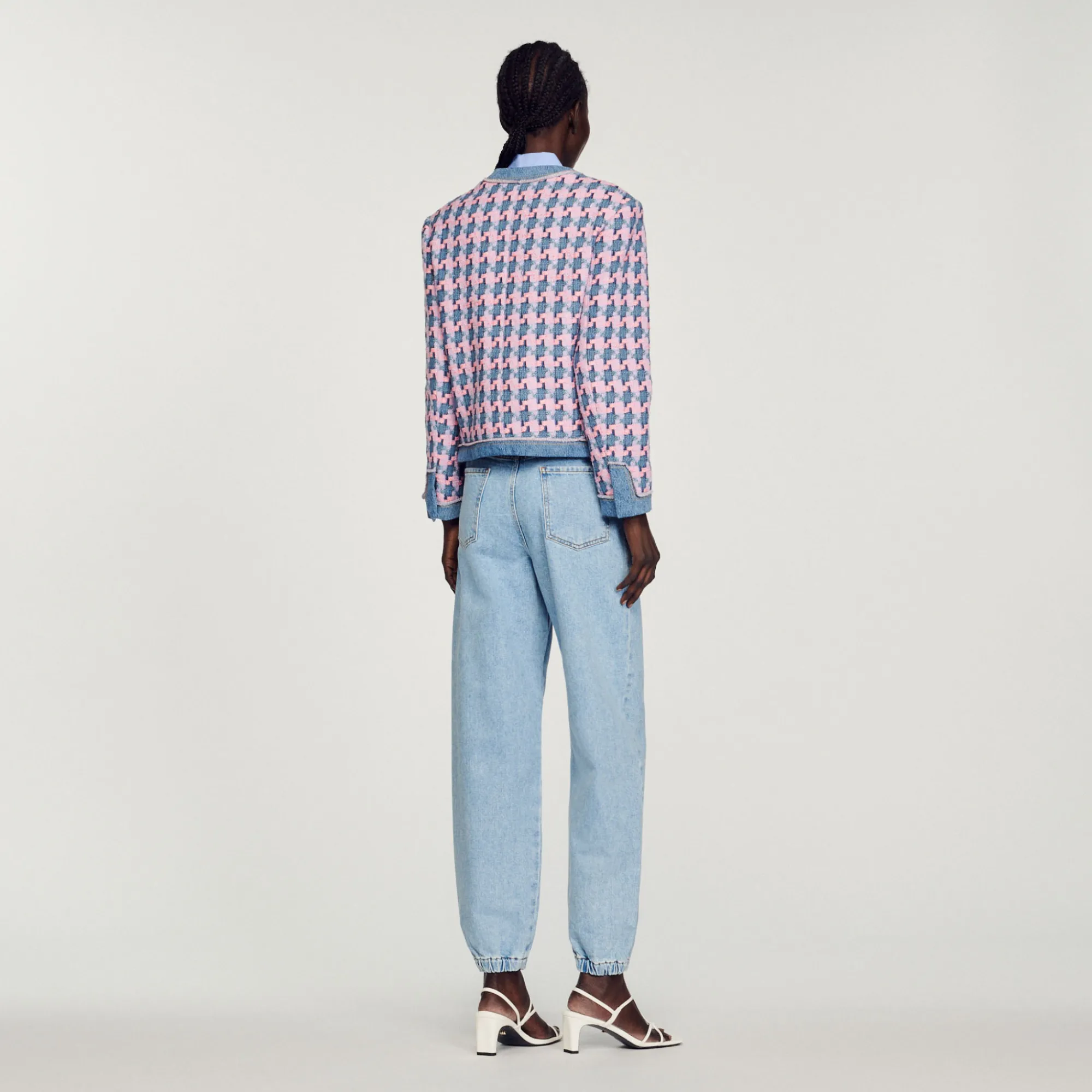 Giacca In Tweed>Sandro Paris Sale