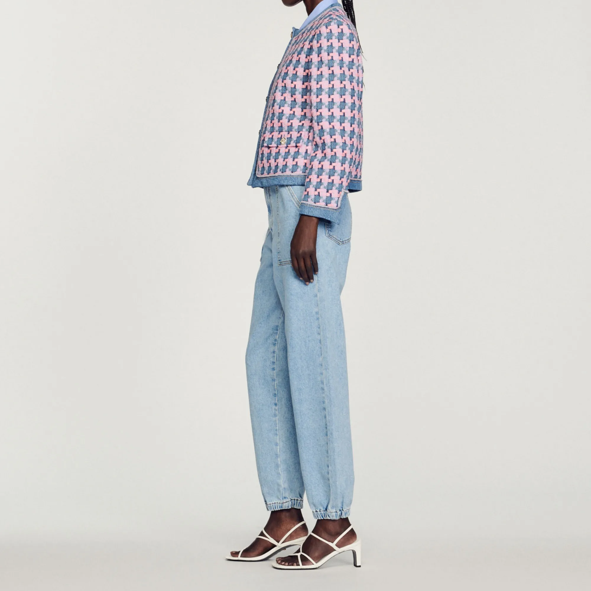 Giacca In Tweed>Sandro Paris Sale