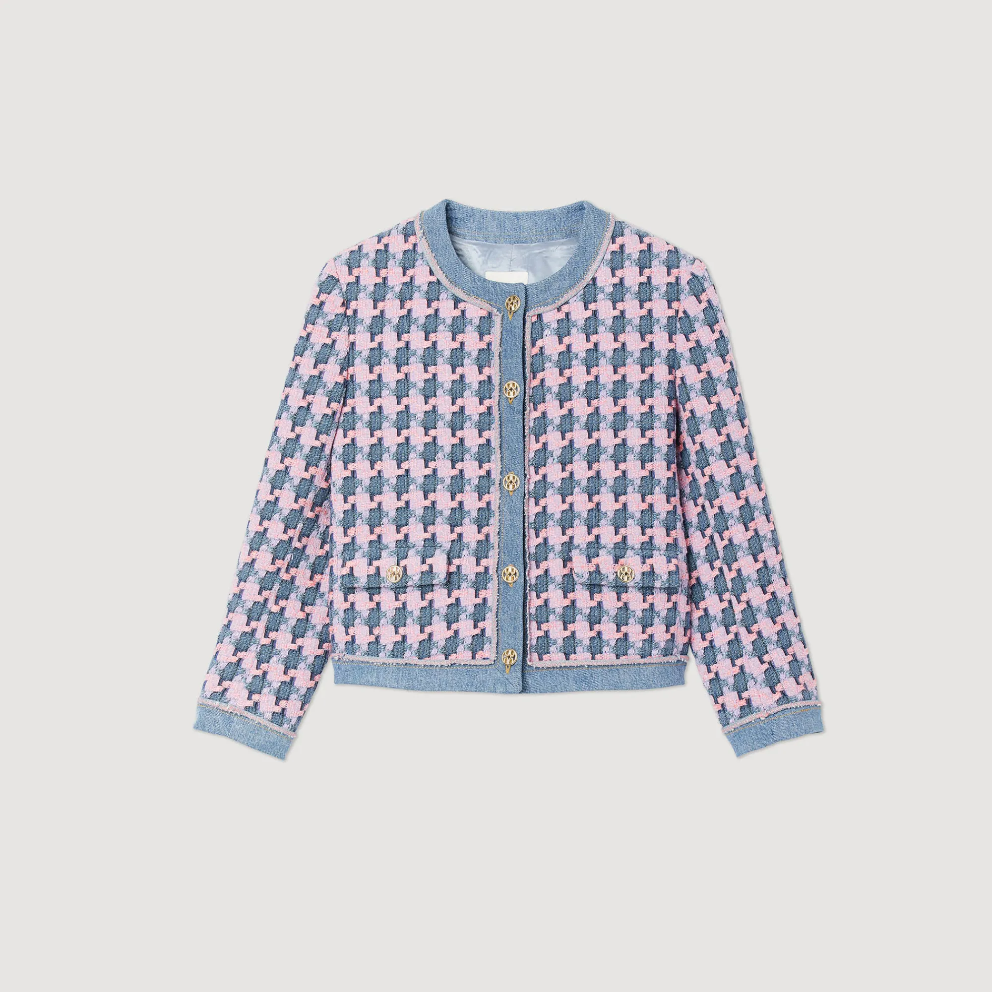 Giacca In Tweed>Sandro Paris Sale